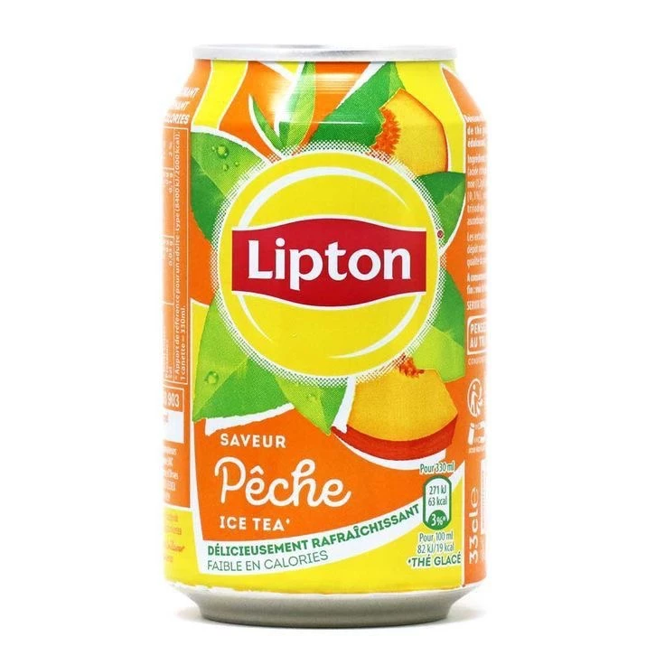 Ice tea pêche